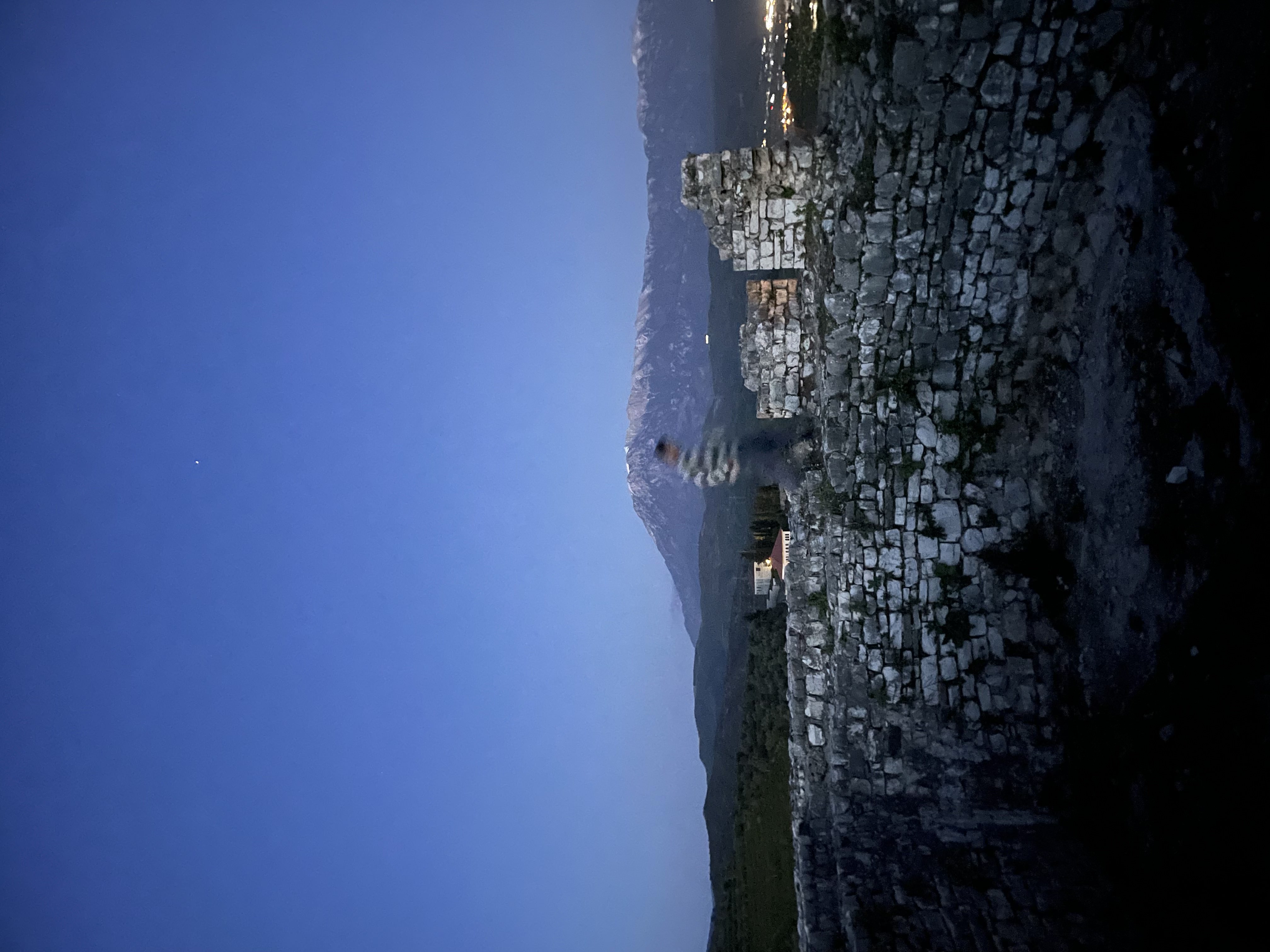 Grannell Cottage — historic stone cottage at dusk